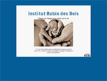 Tablet Screenshot of institutrobindesbois.org